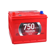 Акумулятор MAXION 75Ah 750A Premium Asia L+ (лівий +) N50 (Туреччина)
