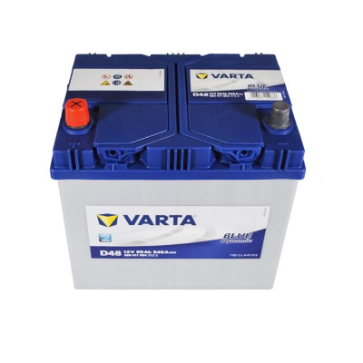 Акумулятор VARTA  60Ah 540A L+ Blue Dynamic Asia (лівий +) D48