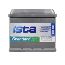Акумулятор ISTA 50Аh 420А Standard R+ (правий +) L2