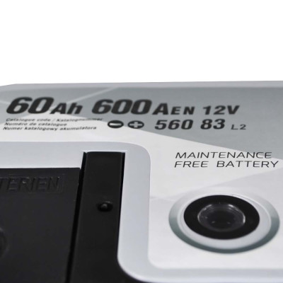Акумулятор ZAP Silver 60Ah 600A R+ (правий +) L2 (560 85)