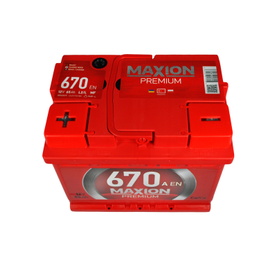 Акумулятор MAXION Premium 65Аh 670A L+ (лівий +) TR L2
