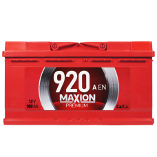 Акумулятор MAXION 100Аh 920A Premium R+ (правий +) TR L5 (Туреччина)