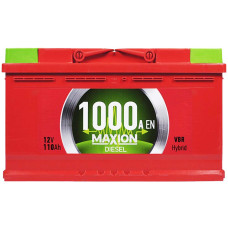 Акумулятор MAXION 110Ah 1000A Diesel R+ (правий +) MF L5 (Туреччина)