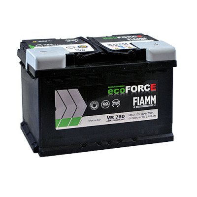 Акумулятор FIAMM AGM 70Аh 760А Ecoforce R+ (правий +) Акумулятор FIAMM AGM 70Аh 760А Ecoforce R+ (правий +)
