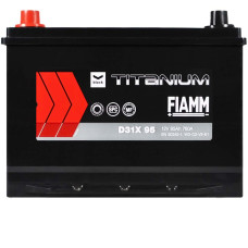 Акумулятор FIAMM 95Аh 760А  Titanium Black Asia L+ (лівий +) D31