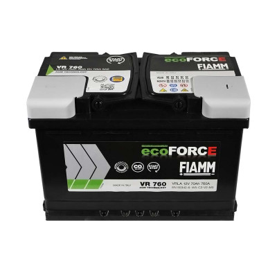 Акумулятор FIAMM AGM 70Аh 760А Ecoforce R+ (правий +) Акумулятор FIAMM AGM 70Аh 760А Ecoforce R+ (правий +)