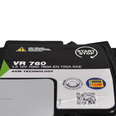 Акумулятор FIAMM AGM 70Аh 760А Ecoforce R+ (правий +) Акумулятор FIAMM AGM 70Аh 760А Ecoforce R+ (правий +)