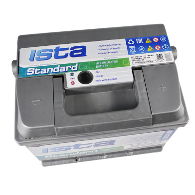 Акумулятор ISTA 60Аh 540А Standard R+ (правий +) L2