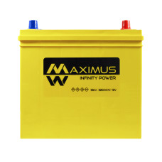 Акумулятор MAXIMUS 55Ah 520A R+ Asia smf (NS60) т. к.