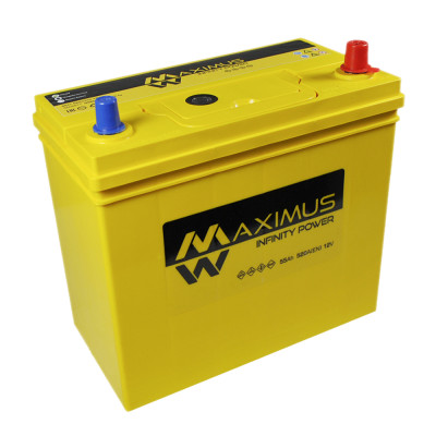 Акумулятор MAXIMUS 55Ah 520A R+ Asia smf (NS60) т. к. Акумулятор MAXIMUS 55Ah 520A R+ Asia smf (NS60) т. к.
