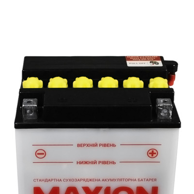 Мото акумулятор MAXION 12V 30A R+ (правий +) YB 30L-B
