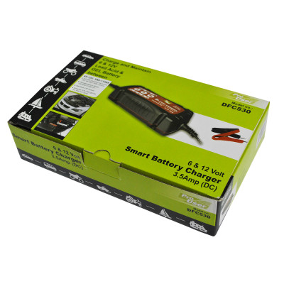 Зарядний пристрій для акумулятора PRO USER DFC530 (6V,12V/5-110Ah)