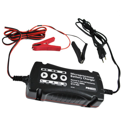 Зарядний пристрій для акумулятора PRO USER DFC530 (6V,12V/5-110Ah)