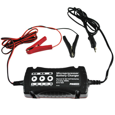 Зарядний пристрій для акумулятора PRO USER DFC530 (6V,12V/5-110Ah)