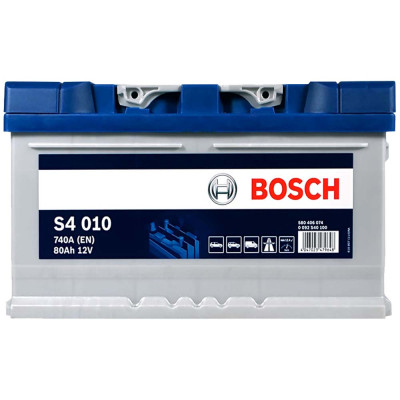 Акумулятор BOSCH 80Ah 740A R+ (правий +) S40 100