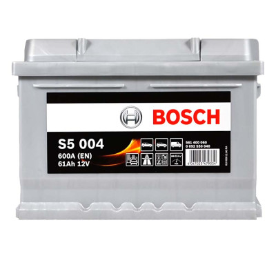 Аккумулятор BOSCH 61Ah 600A R+ (правый +) S50 040