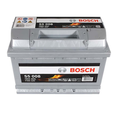 Акумулятор BOSCH 77Ah 780A R+ (правий +) S50 080