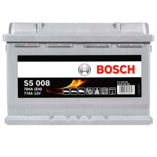 Акумулятор BOSCH 77Ah 780A R+ (правий +) S50 080