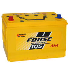Акумулятор FORSE Asia 105Ah 850A L+ (лівий +) MF