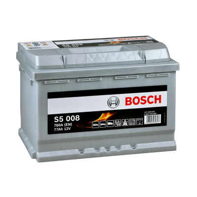 Акумулятор BOSCH 77Ah 780A R+ (правий +) S50 080
