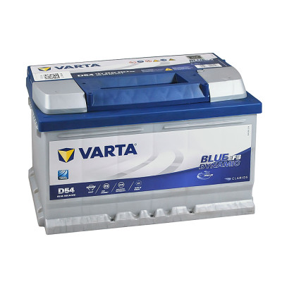 Аккумулятор VARTA  EFB 65Ah 650A R+ Blue Dynamic (правый +) D54