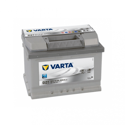 Акумулятор VARTA 61Ah 600A R+ Silver Dynamic (правий +) D21
