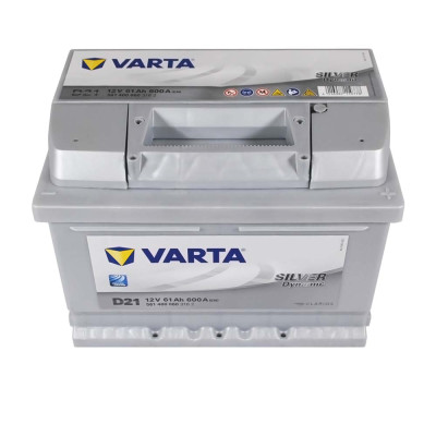 Акумулятор VARTA 61Ah 600A R+ Silver Dynamic (правий +) D21