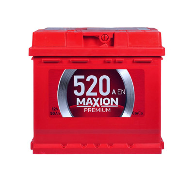Акумулятор MAXION 50Аh 520A Premium R+ (правий +) TR L1 (Туреччина)