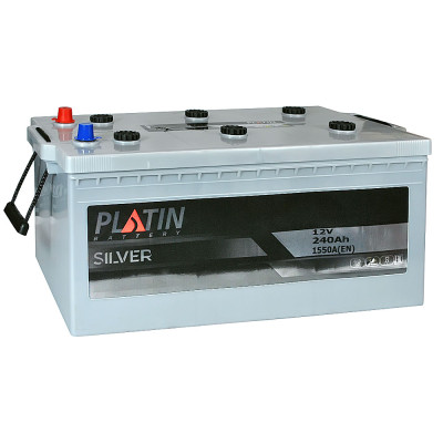 Аккумулятор PLATIN Silver 240Ah 1550A L+ (левый +) MF