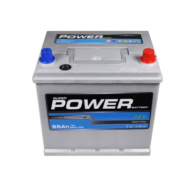 Аккумулятор POWER 65Ah 650A Silver Asia R+ (правый +) D23 SMF
