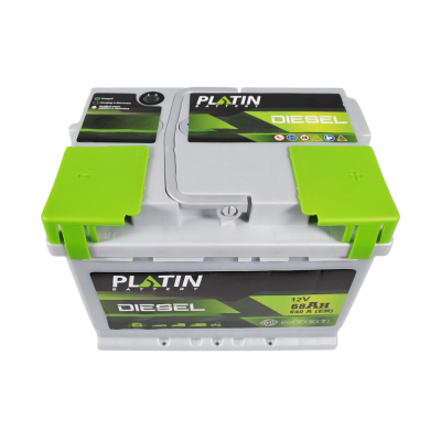 Акумулятор PLATIN 68Ah 640A Silver Diesel R+ (правий +) MF L2