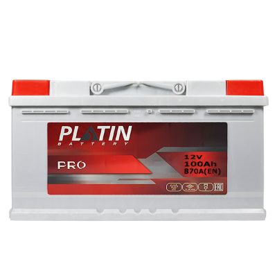 Аккумулятор PLATIN Pro 100Ah 870A R+ (правый +) MF L5