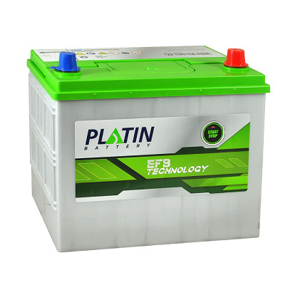 Акумулятор PLATIN EFB Asia 75Ah 630A R+ (правий +) SMF