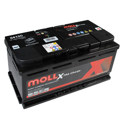 Акумулятор MOLL 100Ah 850A R+ X-Tra Charge (правий +) (L5)