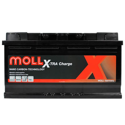 Акумулятор MOLL 110Ah 900A R+ X-Tra Charge  (правий +) (L6)