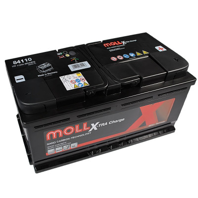 Акумулятор MOLL 110Ah 900A R+ X-Tra Charge  (правий +) (L6)