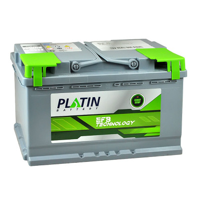 Акумулятор PLATIN EFB 85Ah 800A R+ (правий +) MF
