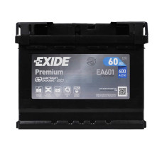 Акумулятор EXIDE 60Аh 600Ah Premium (EA601) L+