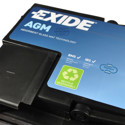 Акумулятор EXIDE AGM 96Аh 850A R+ (EK960) Start-Stop Акумулятор EXIDE AGM 96Аh 850A R+ (EK960) Start-Stop