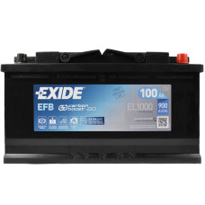 Акумулятор EXIDE EFB 100Аh 900A (EL1000) Start-Stop R+