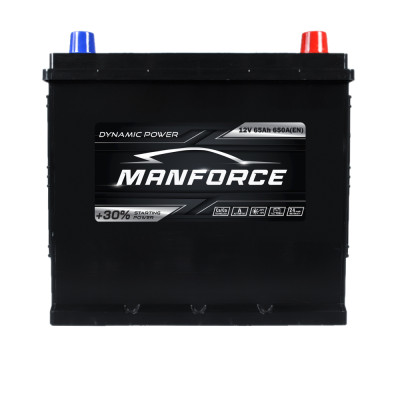 Аккумулятор MANFORСE Asia smf (D23) 65Ah 650A R+