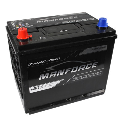 Акумулятор MANFORСE Asia smf (N50) 75Ah 750A L+