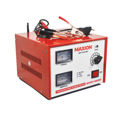 Трансформаторний зарядний пристрій MAXION PLUS 30ВT (12,24V) NEW