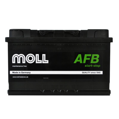 Аккумулятор MOLL AFB (L4) start/stop 86Ah 820A R+ (правый +)