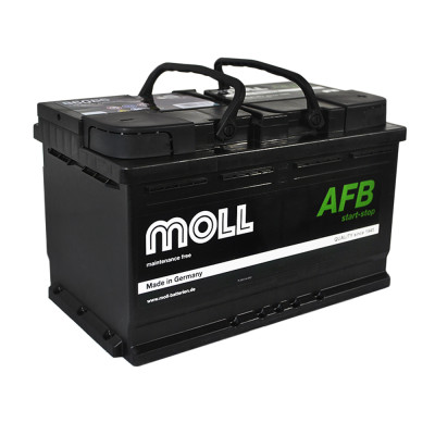 Аккумулятор MOLL AFB (L4) start/stop 86Ah 820A R+ (правый +)