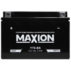 Мото акумулятор MAXION 12V, 9A L+ (лівий +) YT 9-BS