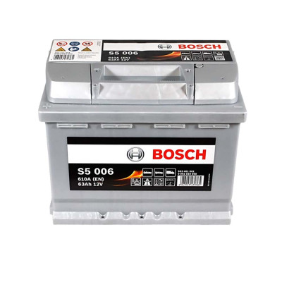 Акумулятор BOSCH 63Ah 610A L+ (лівий +) L2 (S50 060)