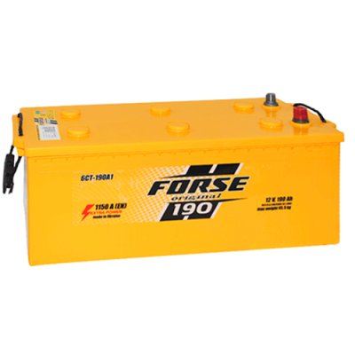 Акумулятор FORSE 190Аh 1150A L+ (лівий +) (ISTA, Україна)