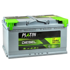Акумулятор PLATIN 110Ah 1000A Silver Diesel R+ (правий +) MF