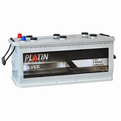 Акумулятор PLATIN Silver 140Ah 1100A L+ (лівий +) MF